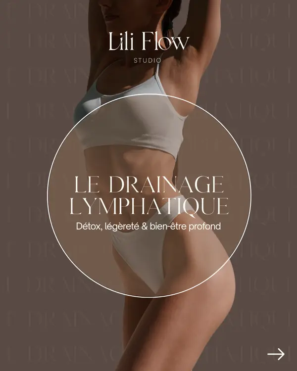 Carrousel publicitaire Instagram créé par Digistylze pour Lili Flow Studio